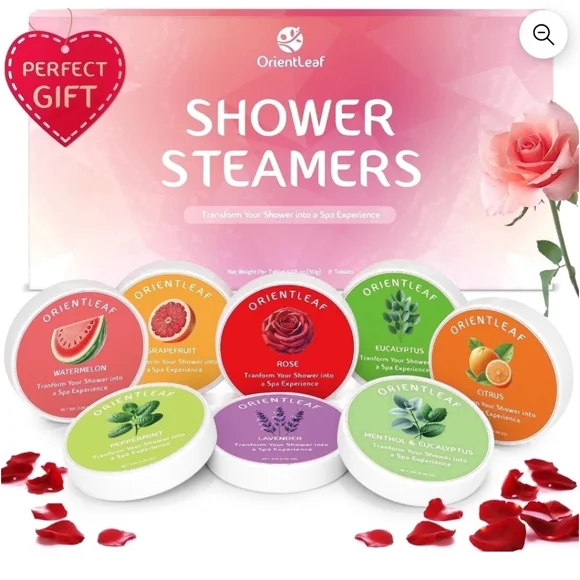 OrientLeaf Shower Steamers Gift Set - Picture 1 of 8